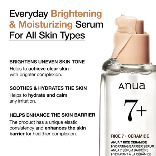 Anua 7 Rice Ceramide Hydrating Barrier Serum (50ml)